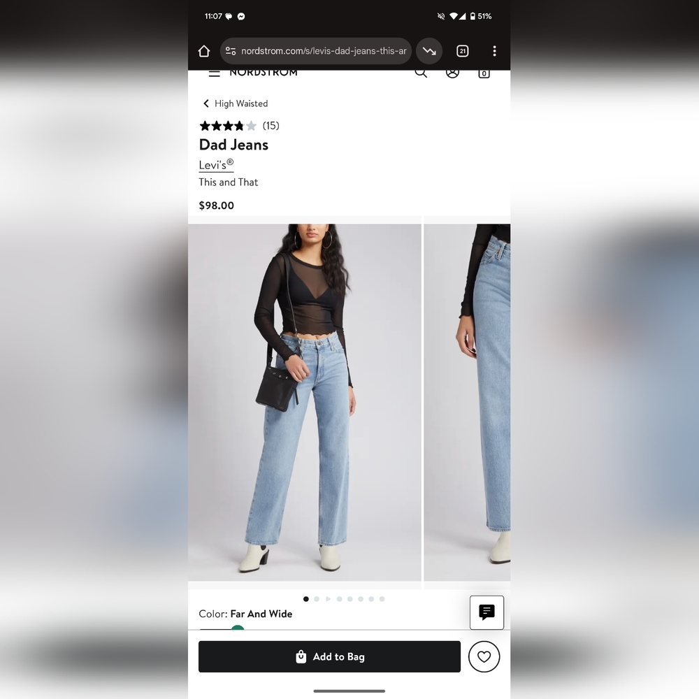 Levi's Women's Dad Jean